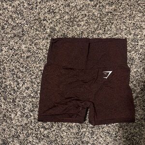 Gymshark Women's Dark Brown Bike Shorts
